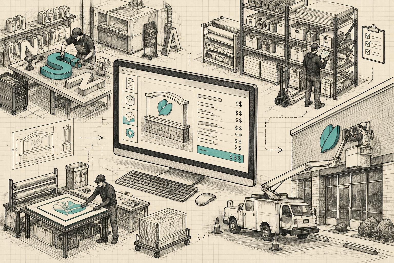SquareCoil illustration