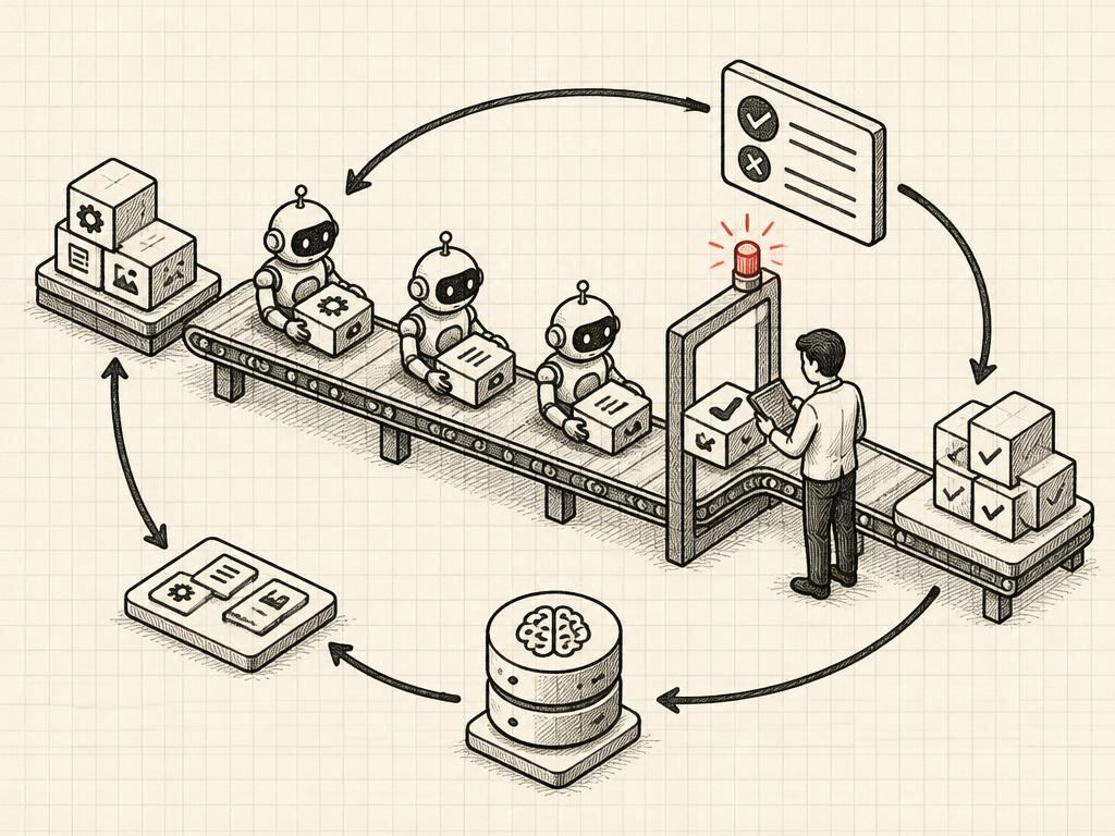 AI agent systems sketch